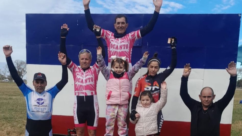 El azuleño Miguel Ocanto fue el ganador en la categoría Master D y E en Tapalqué. GENTILEZA ORGANIZACIÓN