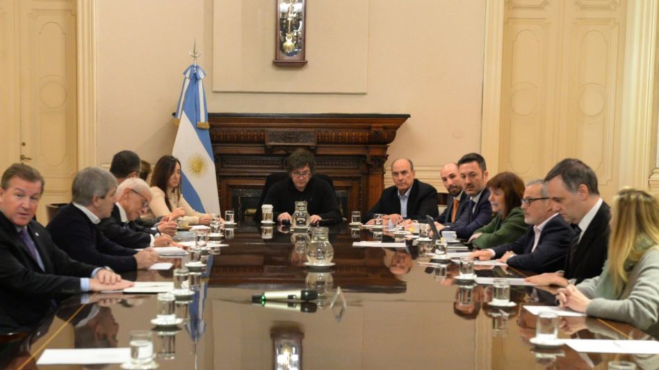 Crisis en Capital Humano: Milei encabezó una reunión de Gabinete sin Pettovello