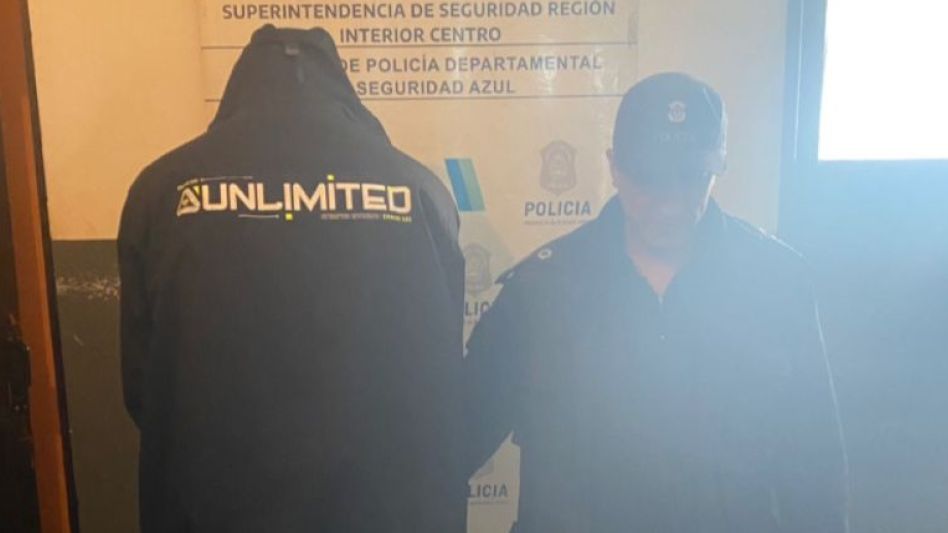 El detenido por esta brutal golpiza a una mujer no declaró cuando hoy jueves fue indagado en sede judicial. FOTO: SECCIONAL PRIMERA/PBA