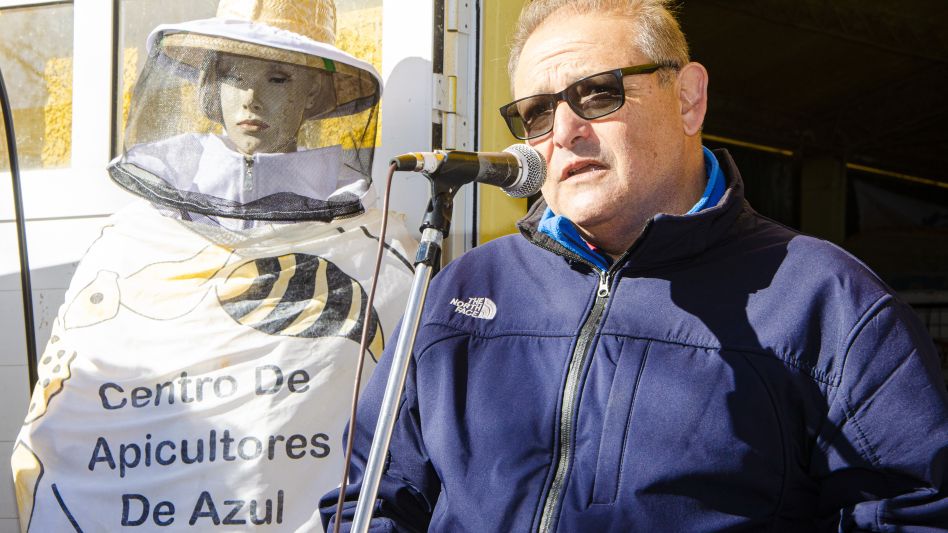 Fernando Lápi durante la inauguración de la ExpoMiel 2023. ARCHIVO/NACHO CORREA