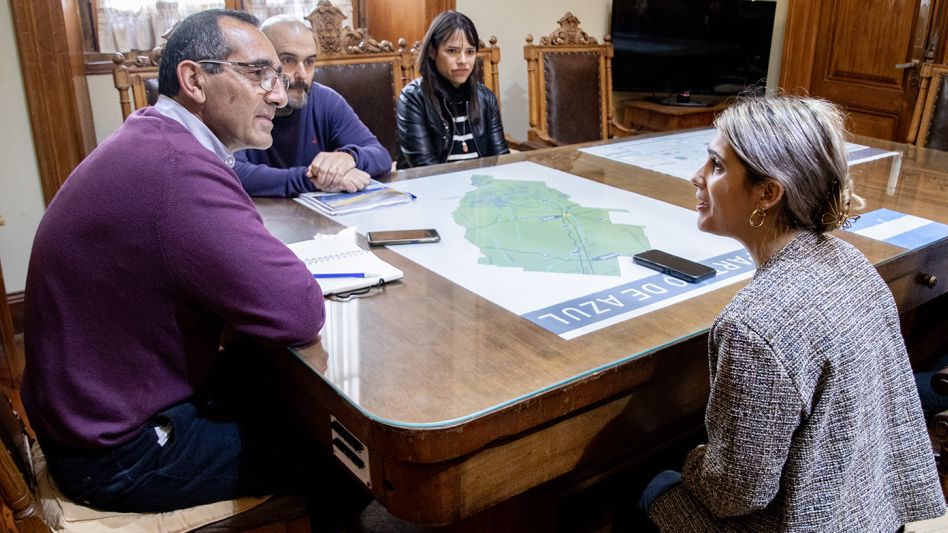 Visita de la Directora Provincial de Adultos Mayores