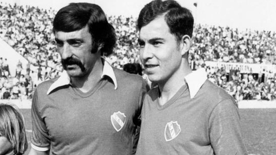 Pavoni junto a Bochini.