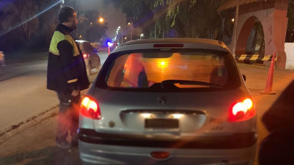 Controles de alcoholemia en Azul