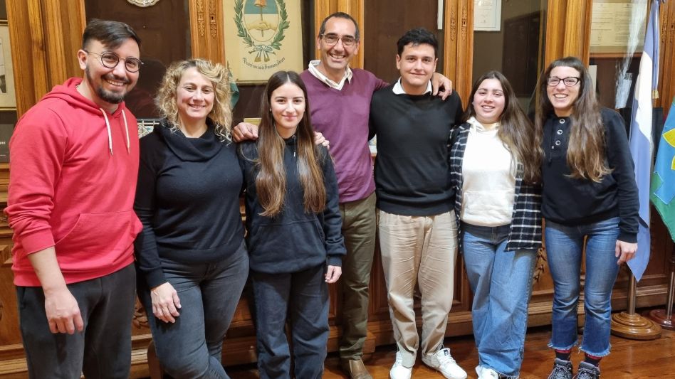 Reunión con el Centro de Estudiantes de la Escuela Agraria