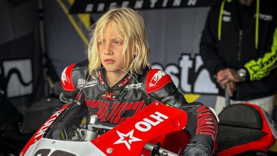 Murió Lorenzo Somaschini, el niño motociclista que se accidentó en Brasil