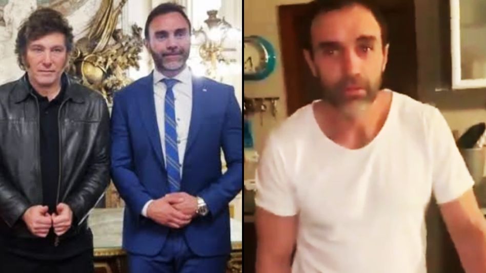 Un senador de La Libertad Avanza llegó borracho y orinado a su casa: su esposa lo filmó y el video es viral