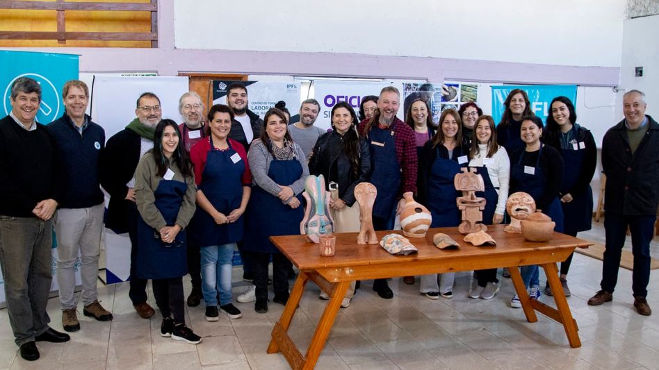  Se realizó el 1° encuentro del taller de cerámica utilitaria y escultórica