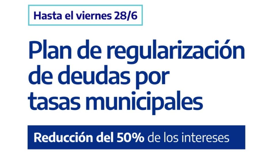 Últimos días del plan especial para regularizar deudas por tasas municipales