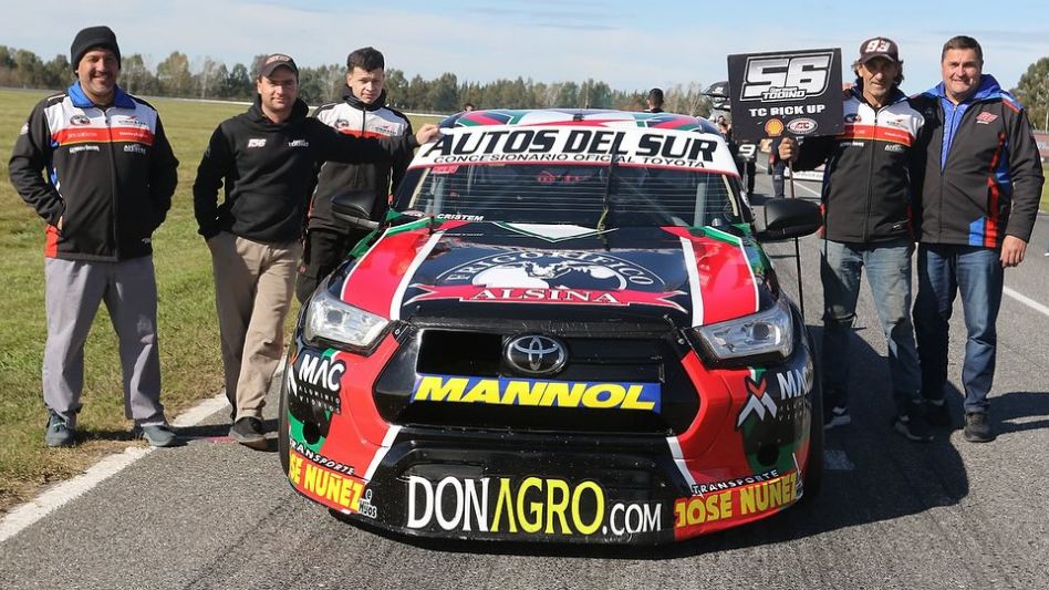 Serán 25 los pilotos para la quinta fecha de las TC Pick Up, entre ellos se encuentra Germán Todino, quien corre en una Toyota que prepara Azul Sport Team. Foto: archivo.