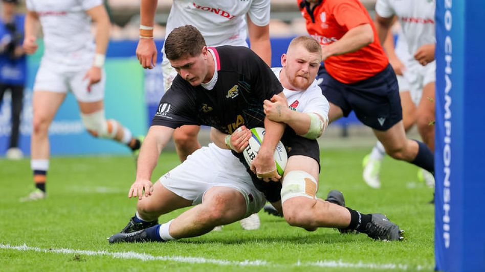 Con un try del azuleño Juan Penoucos, Los Pumitas no   pudieron con Inglaterra en el arranque del Mundial M20