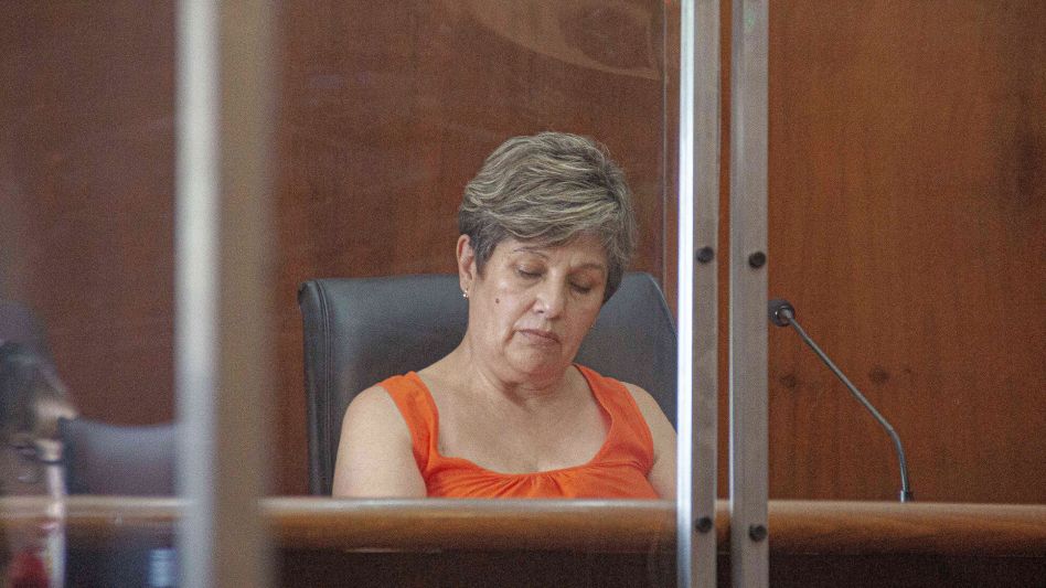 Inés Olmedo, magistrada del TOC 2 que condenó al autor de este robo. FOTO: NICOLÁS MURCIA/ARCHIVO/EL TIEMPO