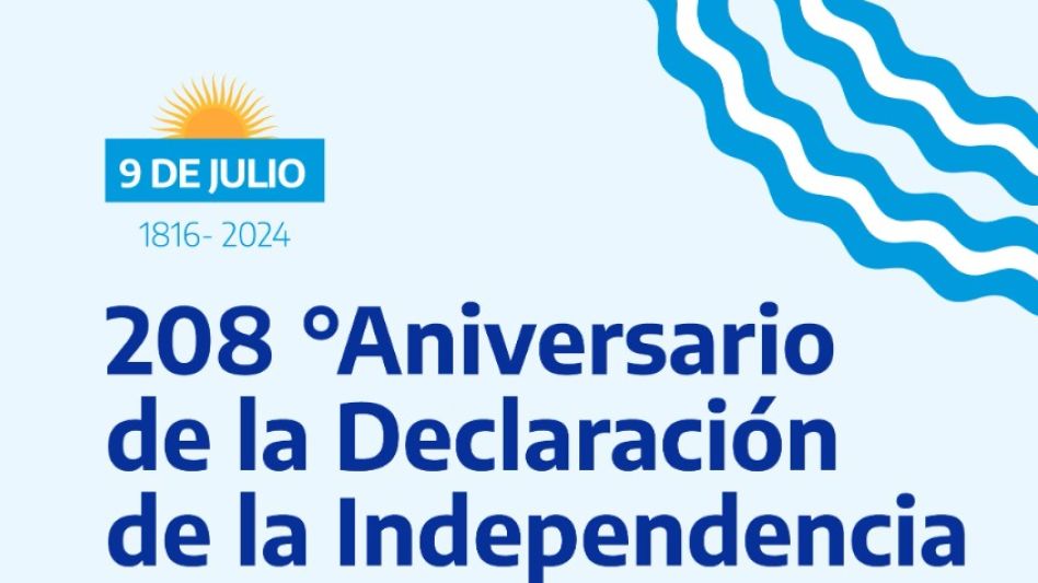 Actividades por el 208° Aniversario   de la Declaración de la Independencia