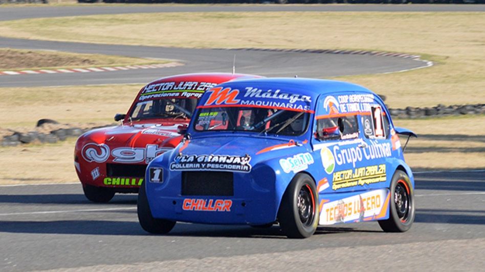 Los hermanos Leo y Agustín Gelso fueron los mejores en la Promocional 1100 y Copa Gol, respectivamente, en el circuito de Tres Arroyos. Foto: gentileza Miguel Angel. 