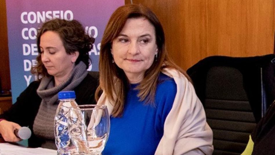 Estela Díaz, ministra de las Mujeres, Políticas de Género y Diversidad Sexual de la provincia de Buenos Aires, durante su visita a esta ciudad.  PRENSA MUNICIPAL