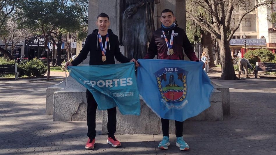 Atletismo: Iván y Facundo Sutil se destacaron en el campeonato provincial de 21k