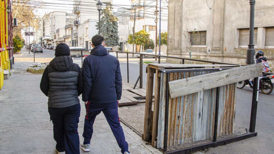 La estructura urbana de Colón y Belgrano, mencionada durante el tratamiento del proyecto en el Concejo Deliberante. NACHO CORREA
