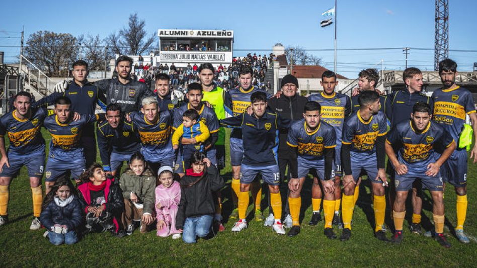 Boca enfrenta a Bull Dog de Bolívar en el Ricardo Infantino. 