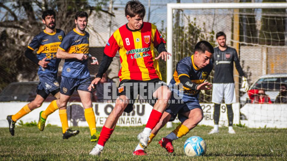 Boca y Bull Dog igualaron en un tanto en la ida de los cuartos de final de la Unión Deportiva Regional. NICOLÁS MURCIA