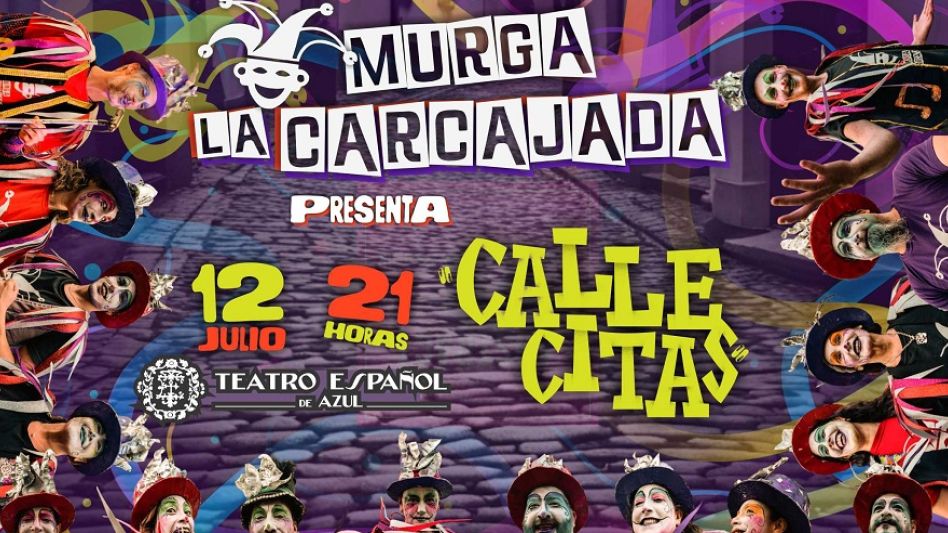 La Murga "La Carcajada", en   el Español con "Callecitas" 