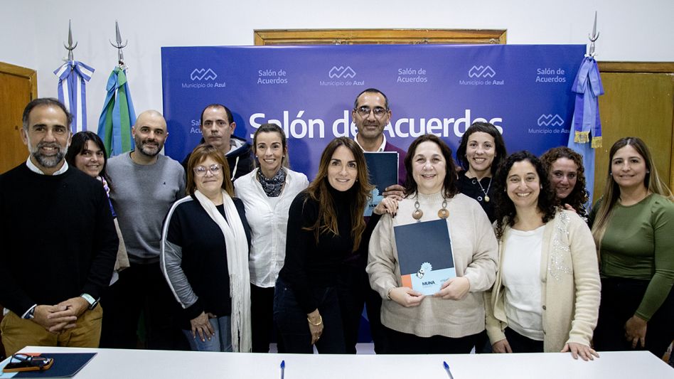 Azul se adhirió a la iniciativa "Municipio Unido   por la Niñez y la Adolescencia"