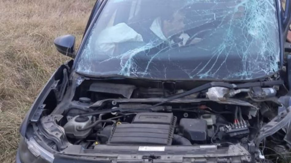 En el Volkswagen T-Cross que chocó con el auto donde viajaba la pareja azuleña se trasladaban un hombre y su hijo. Domiciliados en Olavarría.