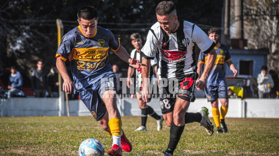 Boca le ganó a Alumni por 3 a 2 en la ida de las semifinales de la URD. NICOLÁS MURCIA