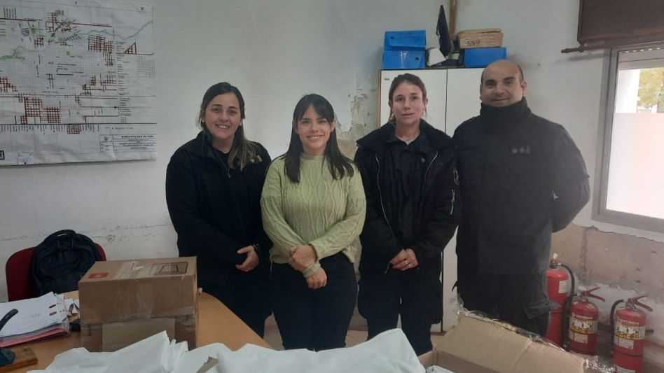En una cárcel de Azul confeccionan sábanas para dos hogares de ancianos 