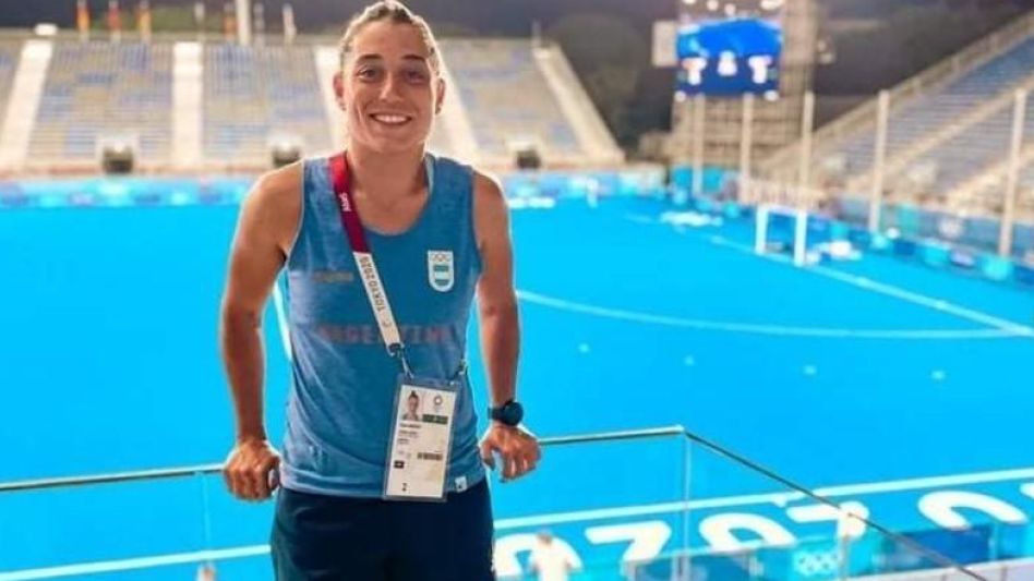 Clara Barberi llegó a Francia, como la arquera suplente del seleccionado de hockey argentino, conocido como Las Leonas. 