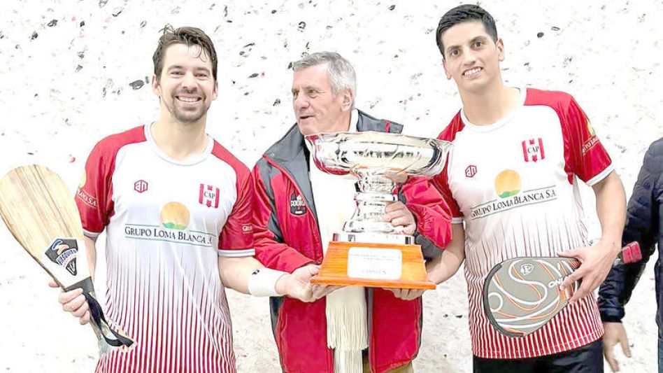La dupla compuesta por Facundo Andreasen y Bruno Di Luca, que además defender la camiseta del Globo, también han jugado juntos en la Metropolitana.