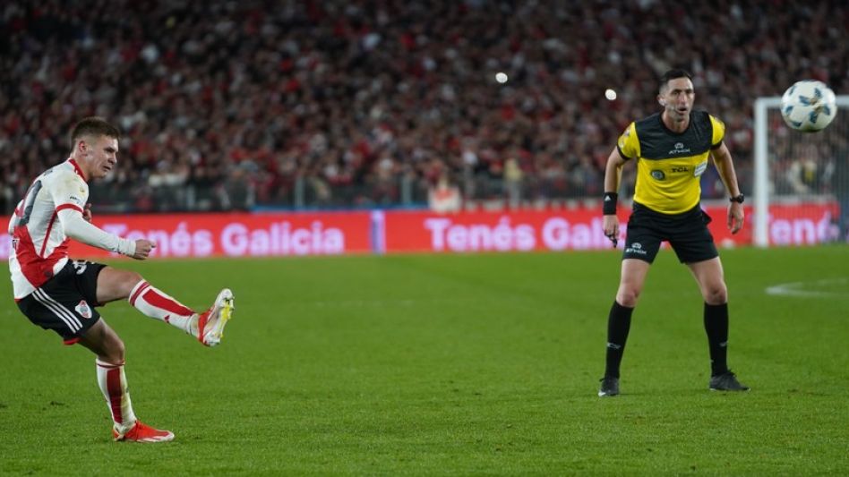 Por qué Franco Mastantuono entró en la  historia de River con su gol de tiro libre