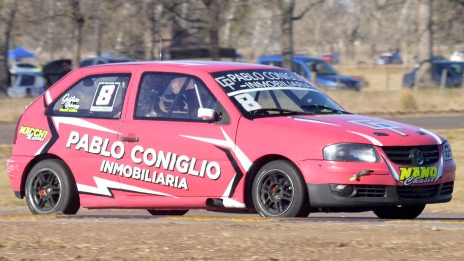 Pablo Coniglio pasó de largar último a ganar en la técnica. Foto: gentileza Miguel Ángel 