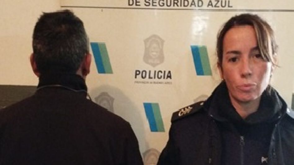 A un hombre lo detuvieron para cumplir una condena a tres años y medio de prisión por violencia machista. FOTO: PBA
