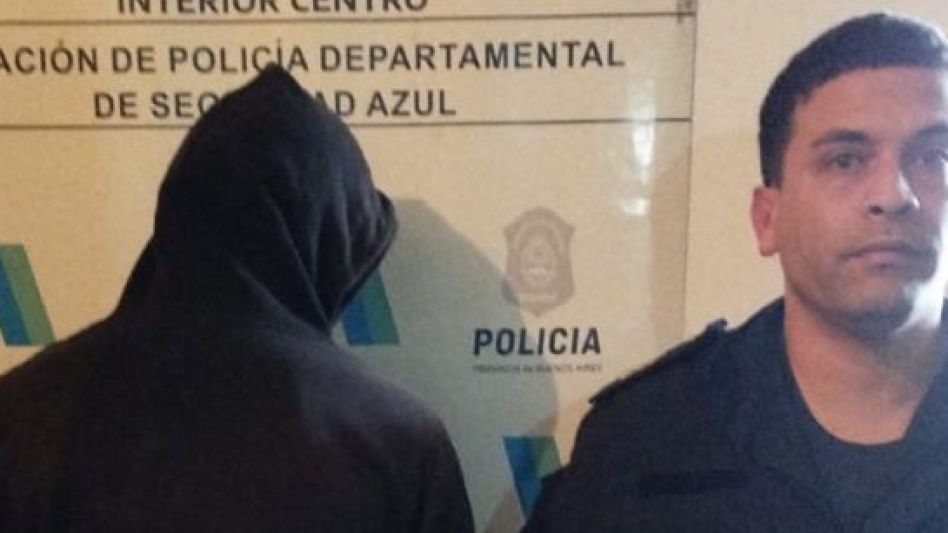 El azuleño que fue detenido tiene que cumplir dos meses de prisión. FOTO: PBA 