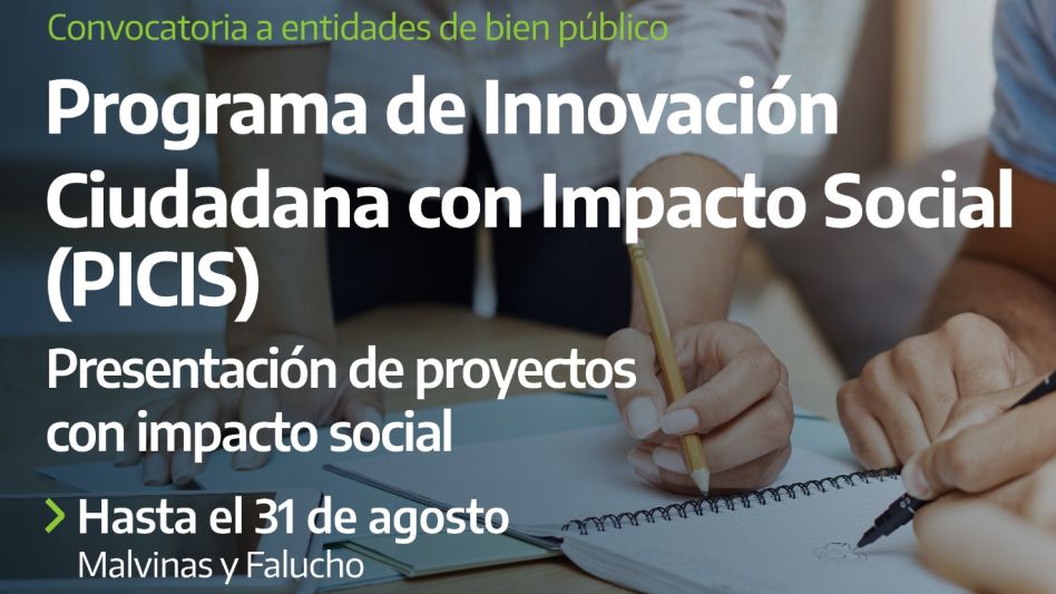 Convocatoria abierta a instituciones   para la presentación de proyectos comunitarios 
