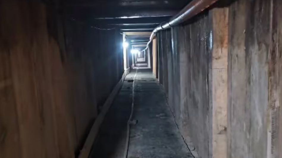 De película: descubrieron un túnel de casi 3 metros creado para robar un banco en San Isidro