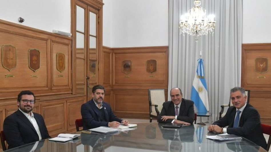 Francos recibió a Bianco y anuncio acuerdos por traspasos de obras a Provincia