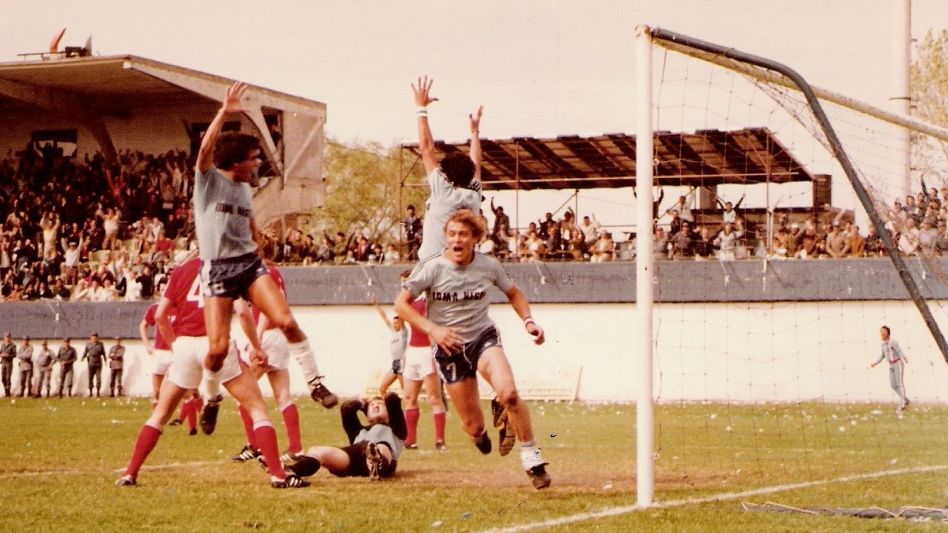 El gol de Husillos ante la URSS.