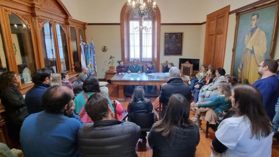 Por el SAMO: Sombra se reunió con profesionales de la salud