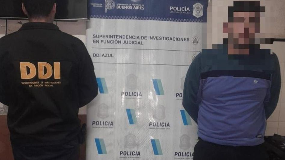 El presunto abusador se entregó el martes pasado en sede policial.  DDI AZUL/PBA