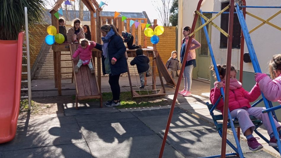  En la cárcel de Azul construyeron un mangrullo para el Jardín Maternal Municipal