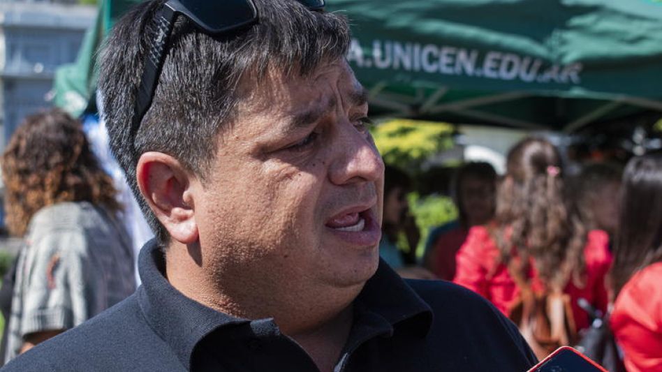 El trabajador no docente de la Facultad de Agronomía de la UNICEN, Mauro Cruz. ARCHIVO