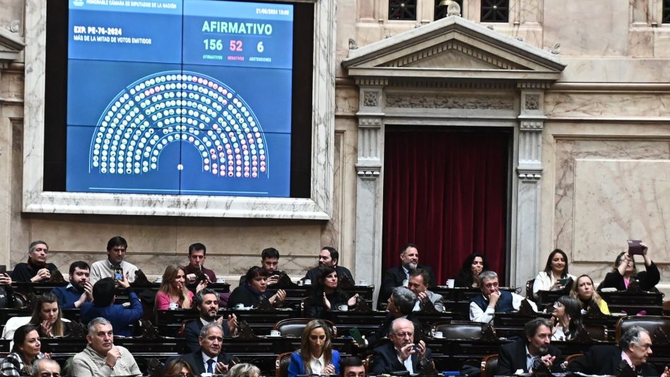Diputados rechazó el DNU de Milei que le daba millones en fondos reservados a la SIDE