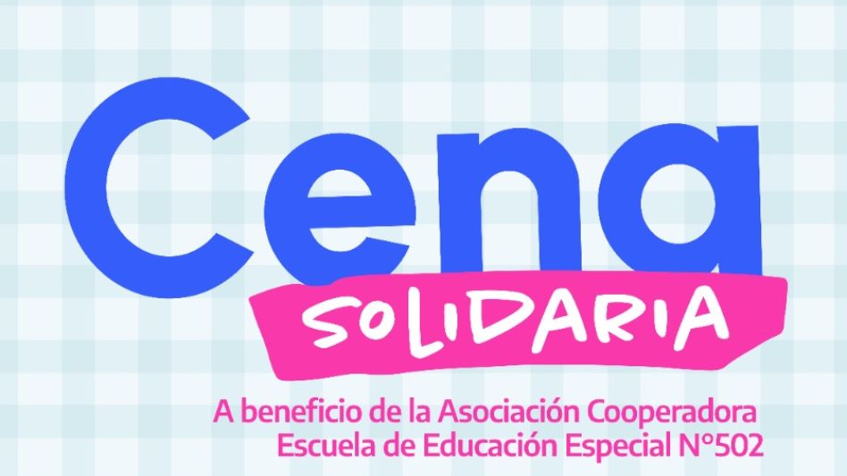 Solidaridad en acción: cena a beneficio de la escuela de Educación Especial Nro, 502