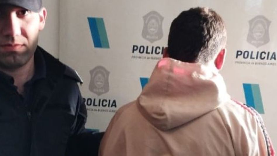El considerado autor de este caso de violencia familiar ya había estado preso por intentar matar a un hermano suyo. FOTO: EPDS AZUL/PBA