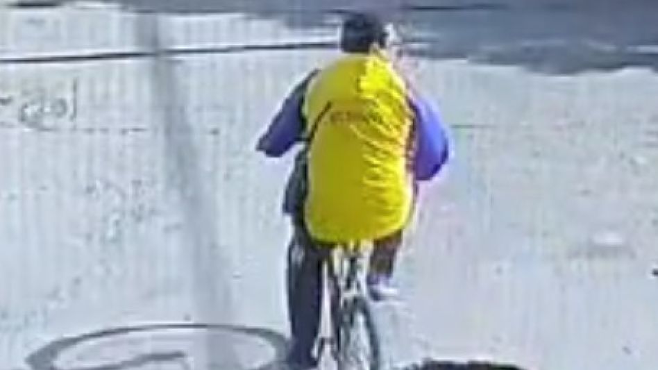 El registro de una cámara de seguridad permitió identificar al probable autor de este hecho. IMAGEN DE VIDEO/DDI AZUL