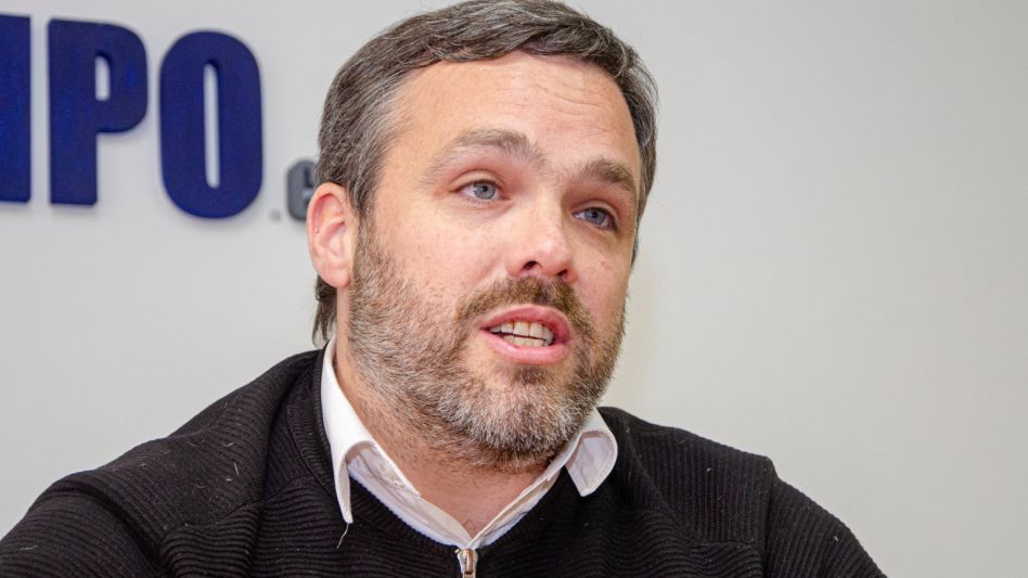 El secretario de Gobierno de la comuna, Ignacio Pallia, opinó sobre la denuncia radicada desde Podemos Azul para que se investigue la extracción de tosca en el predio del ex Monte Frutal. ARCHIVO/NACH
