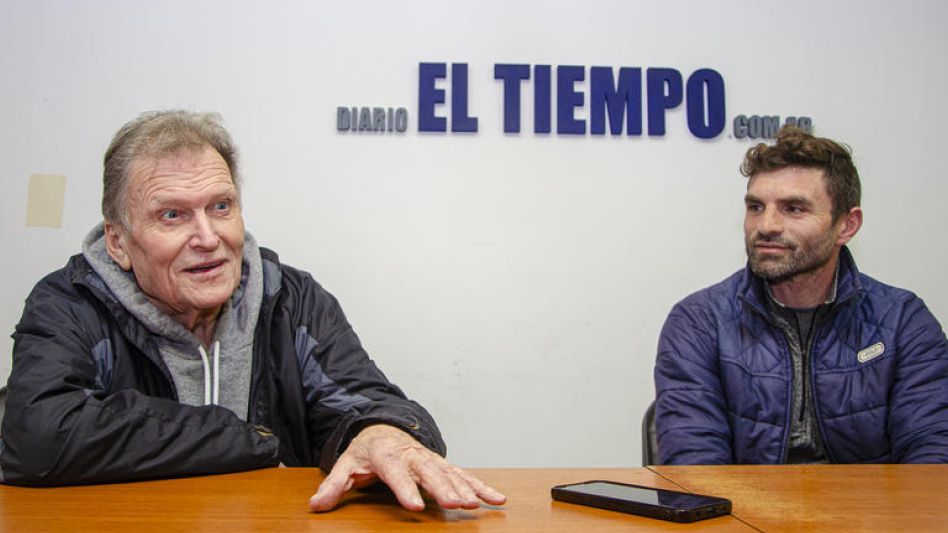 Miguel Bohn y Ruben Escudero dialogaron con El Tiempo.   NACHO CORREA   