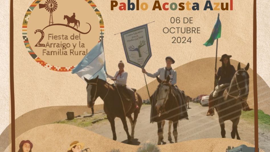 Segunda Fiesta del Arraigo y la Familia Rural, en Pablo Acosta