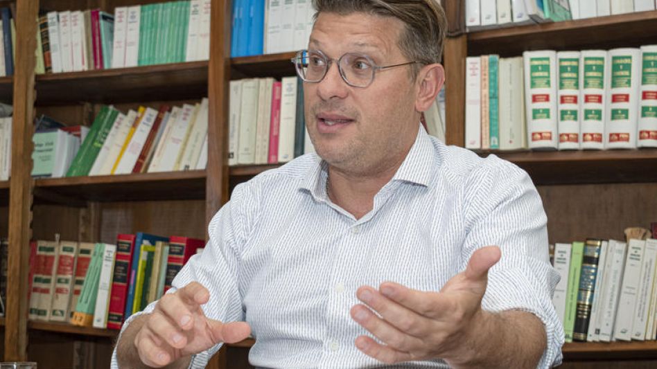 El juez Rodrigo Bionda, quien tendrá a cargo la disertación este viernes en el Instituto N° 2.  ARCHIVO/NICOLÁS MURCIA   