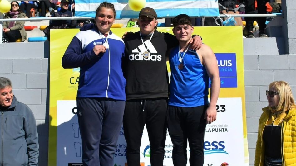 Entre el 24 y 25 de agosto se desarrolló el Campeonato Nacional Sub 23 de Atletismo en el Predio Pedro Presti de San Luis, donde Arrieguez fue el mejor en bala.